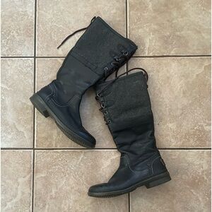 UGG Black and Gray Winter Boots